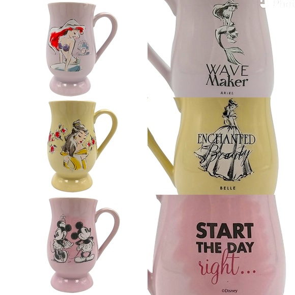 Disney Dining Three Brand New Disney Latte Mugs Poshmark